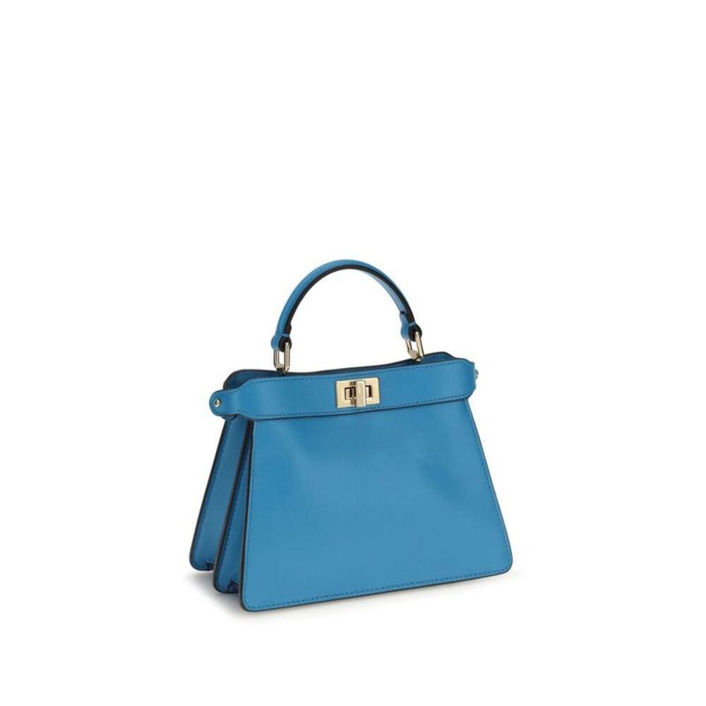 Fendi Blue Calf Leather Bos Taurus Women's Handbag - Picture 3 of 4
